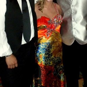 Bright, fun prom dress